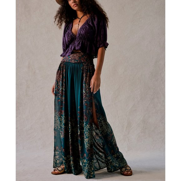 FREE PEOPLE Gardenia Top / Moonscape - Picture 2 of 9